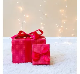 Red Christmas Presents